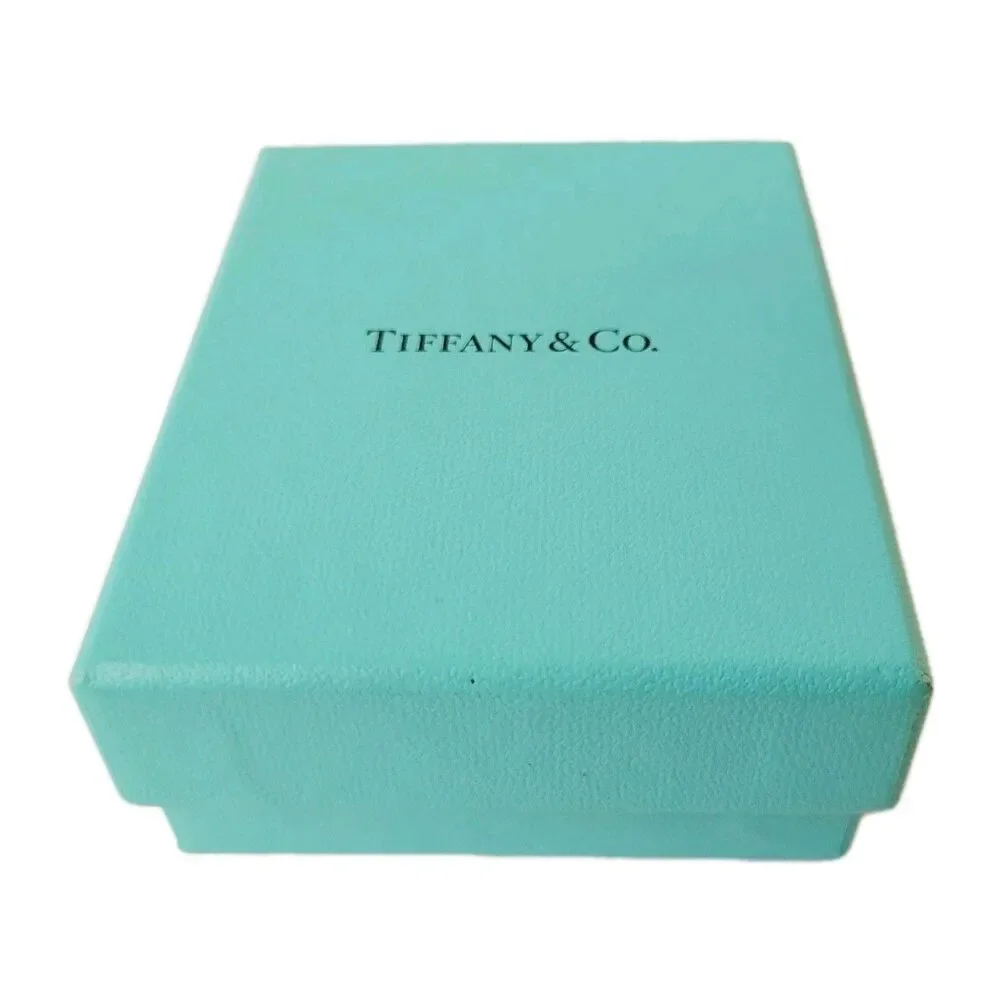 Authentic Tiffany & Co Blue Jewelry Gift Box Ring Necklace Storage